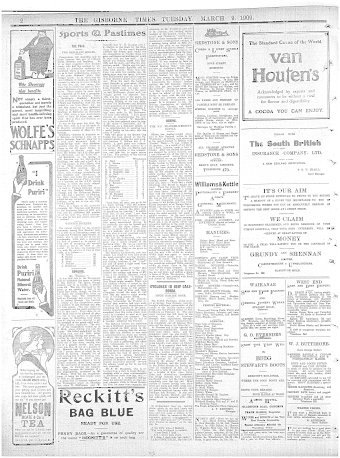 Issue page