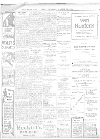 Issue page