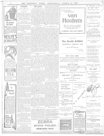 Issue page