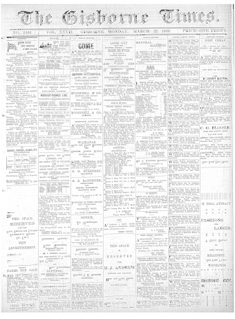 Issue page