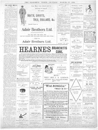Issue page