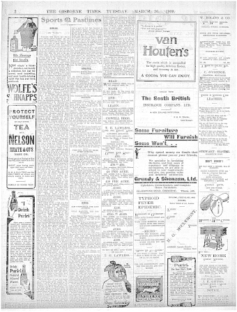 Issue page