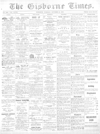 Issue page