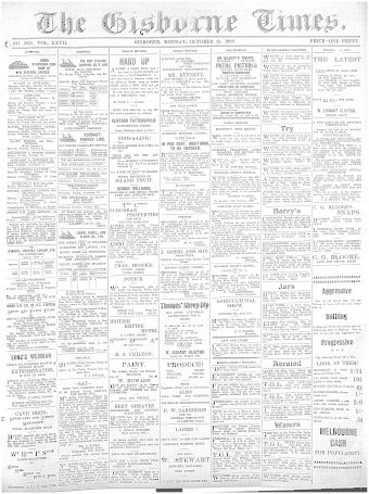 Issue page