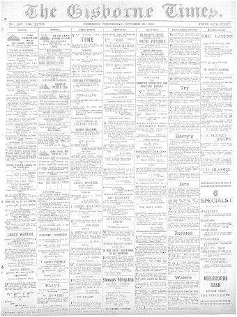 Issue page