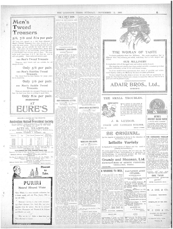 Issue page