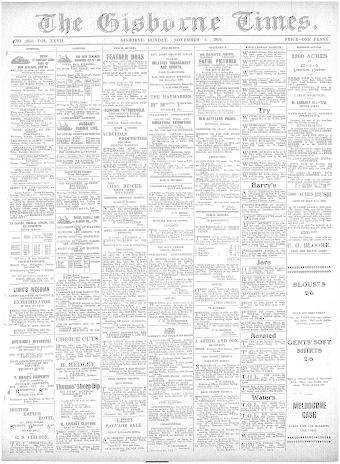 Issue page