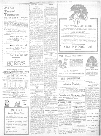 Issue page