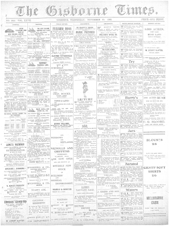 Issue page