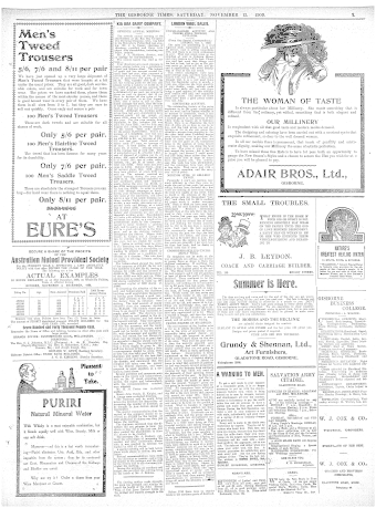 Issue page