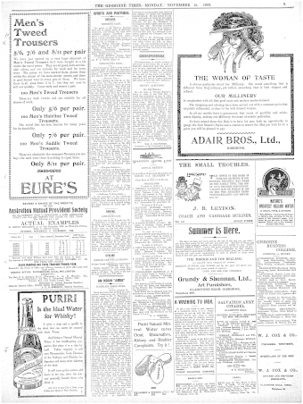 Issue page