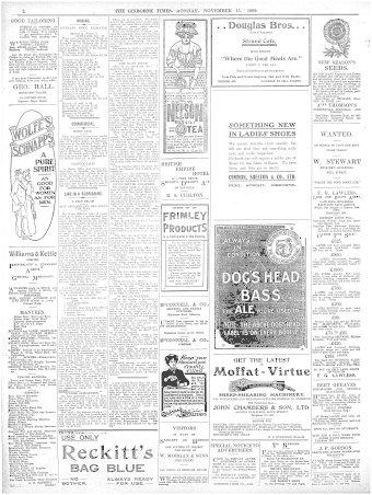 Issue page