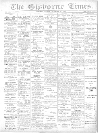 Issue page