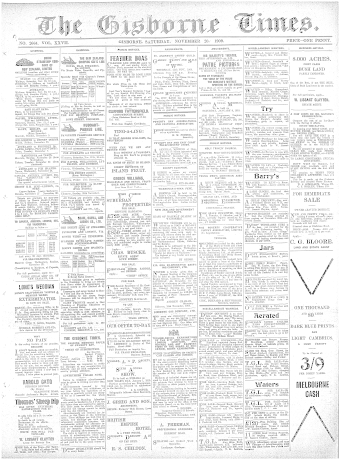 Issue page