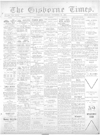 Issue page