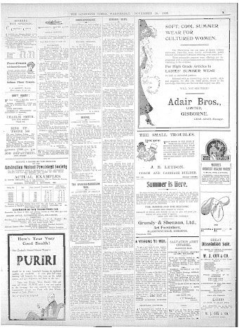 Issue page