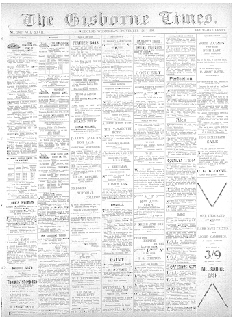 Issue page
