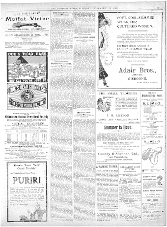 Issue page