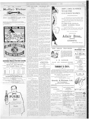 Issue page