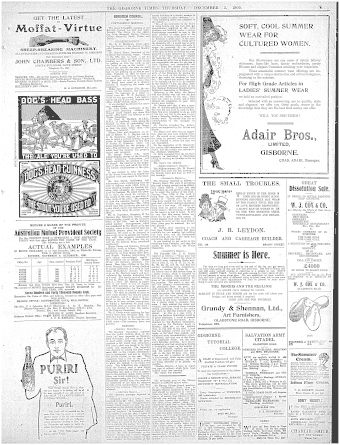 Issue page