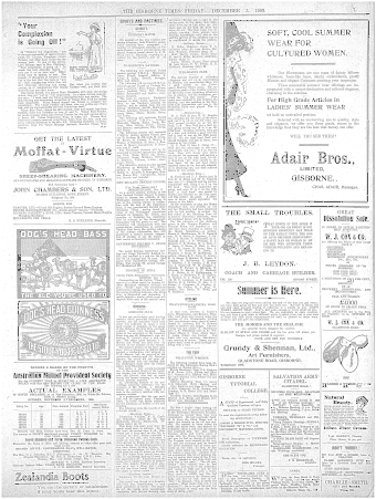 Issue page