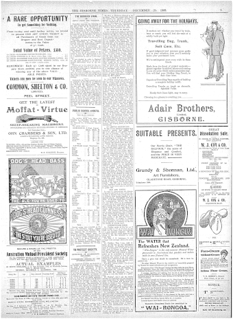Issue page
