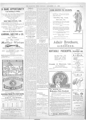 Issue page