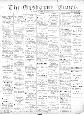 Issue page