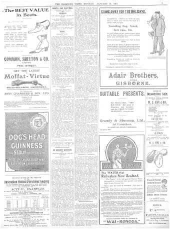Issue page