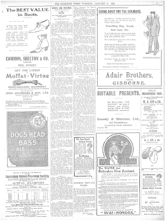 Issue page