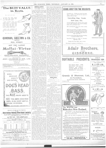 Issue page