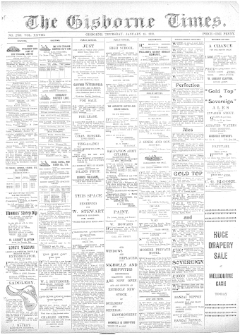 Issue page