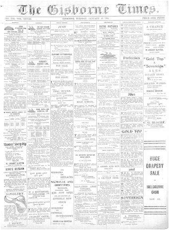 Issue page