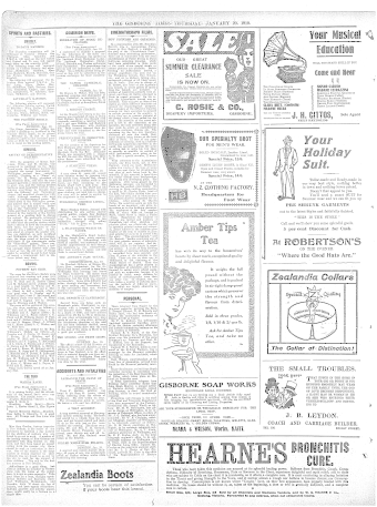 Issue page