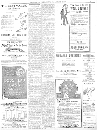 Issue page