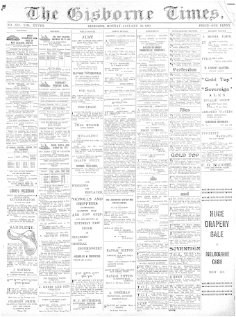 Issue page