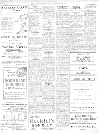 Issue page