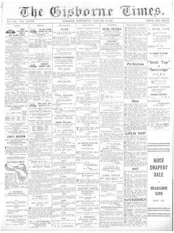 Issue page