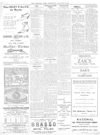 Issue page