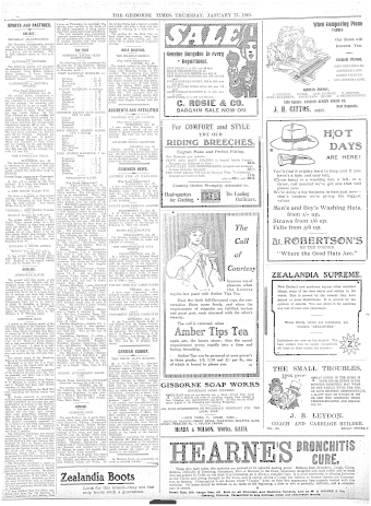 Issue page