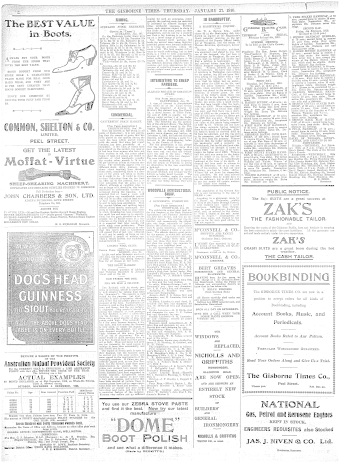 Issue page