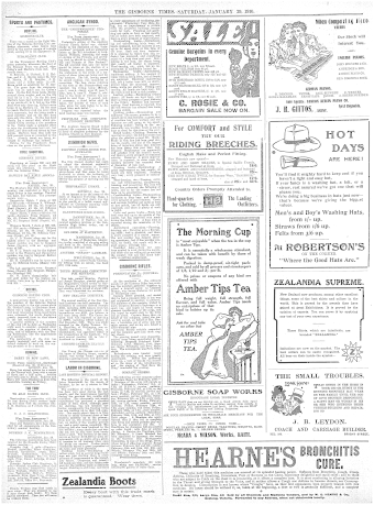 Issue page