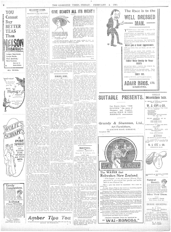 Issue page