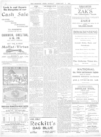 Issue page