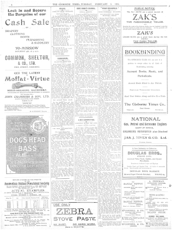 Issue page