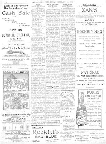 Issue page