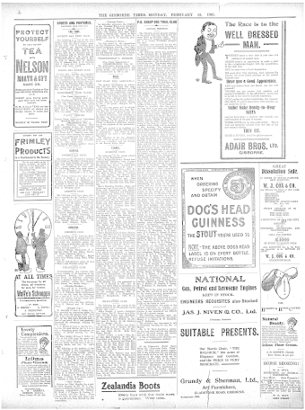 Issue page