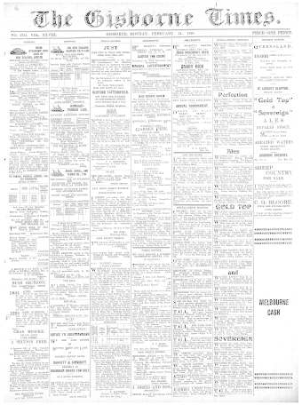 Issue page