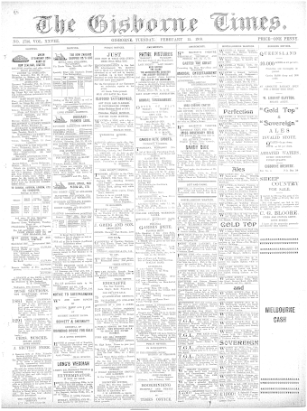 Issue page