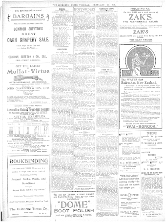 Issue page